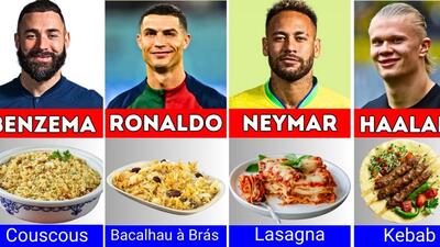 غذای مورد علاقه رونالدو و فوتبالیست های معروف دیگه چیه ؟