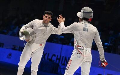 ترکیب سه نفره شمشیربازی ایران در انفرادی المپیک