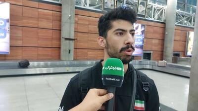 اختصاصی/  مبین نصری: امیدوارم نماینده خوبی برای والیبال ایران در تیم زاویرچیه باشم.