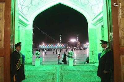 عکس/ حال و هوای مسجد مقدس جمکران در شب عید غدیر