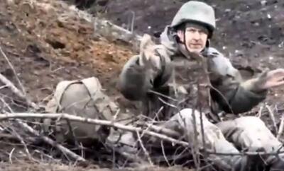 ترفند ناکام یک سرباز روسی برای فرار از مرگ