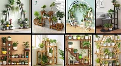 ۸۰ ایده برتر طراحی پایه گیاهی برای دکوراسیون منزل !