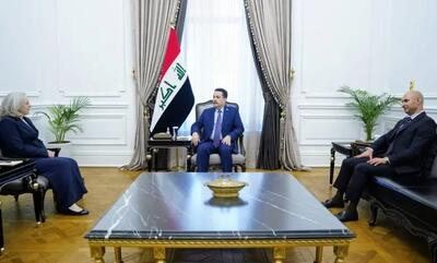 دیدار نخست‌وزیر عراق  با ‌سفیر آمریکا در بغداد