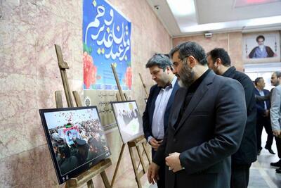 افتتاح نمایشگاه عکس «شهید خدمت» در سازمان سینمایی