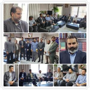 دیدار شهردار و اعضای شورای اسلامی با رئیس دادگستری  و دادستان شهرستان ملارد