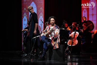 تصاویر | قاب‌هایی تماشایی از کنسرت علی قمصری