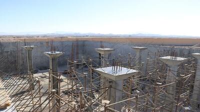 ساخت سه مخزن آبی پنج هزار متر مکعبی در مهریز