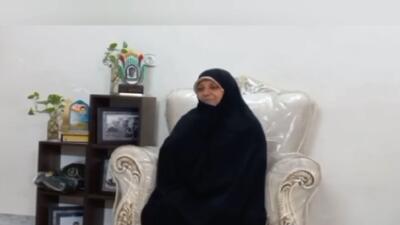 همسر سردار شهید عاصمی مردم را به مشارکت در انتخابات دعوت کرد+فیلم