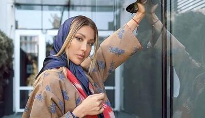 گردنبند زیبای مینا مختاری همسر بهرام رادان+عکس