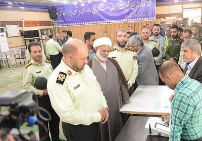 تامین امنیت شعب اخذ رای در استان البرز