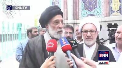 هادی خامنه‌ای: اهل پیش بینی نیستم/ اگر اوضاع سالم و درست پیش برود به آینده این انتخابات و کشور امیدواریم +فیلم