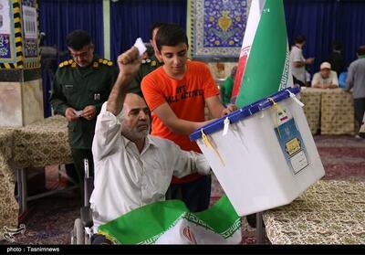 حضور گسترده مردم شهرستان‌های تهران در پای صندوق‌های رأی - تسنیم