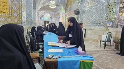آغاز رأی گیری انتخابات ریاست جمهوری در شهرستان‌های استان یزد+عکس
