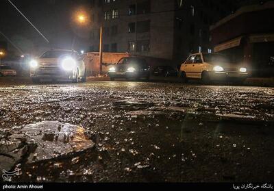اولین تصاویر غم انگیز و دردناک از شهدای حمله به خودروی صندوق آرا در شب گذشته