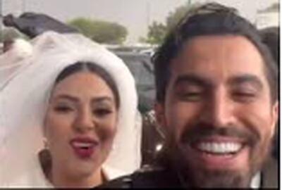 ویدئویی دیدنی که از یک عروس و داماد تهرانی وایرال شد