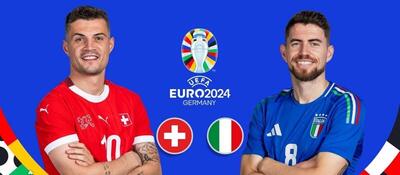 تاریخ و ساعت بازی سوئیس و ایتالیا در جام ملت‌های اروپا، دور دوم