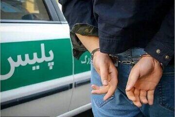 دستگیری شرور مسلح در خیابان سهرودی تهران