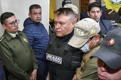 رئیس سابق ارتش بولیوی به خاطر کودتا فعلا به ۶ ماه حبس محکوم شد