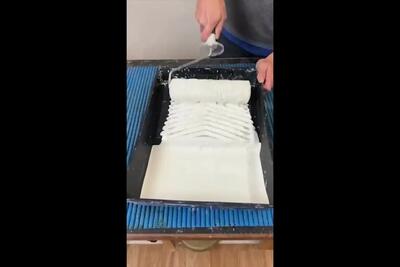 ترفند کاربردی برای جلوگیری از خشک شدن غلتک های رنگ