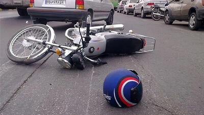 مرگ دردناک زن جوان موتورسوار در تصادف شدید اتوبان سعیدی تهران