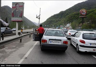 ترافیک سنگین در محور هراز، آزادراه پردیس و قزوین ـ کرج - تسنیم