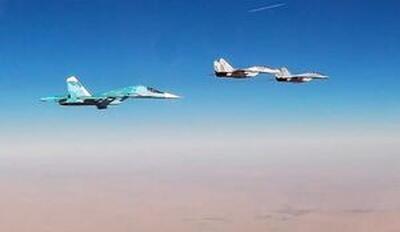 تقابل خطرناک پهپاد آمریکا با جنگنده روسیه در آسمان سوریه