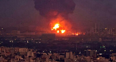 ببینید | لحظه منفجر کردن میدان النجمه در مرکز شهر رفح توسط اسرائیل