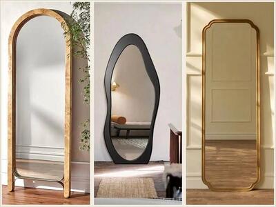 مدل آینه‌ های قدی مدرنیته زیبا، برای دکوراسیون خانه بی عیب و نقص!