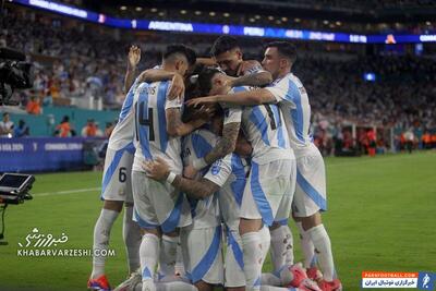 آرژانتین بدون مسی هم پیروز شد/ حذف شیلی و صعود کانادا - پارس فوتبال | خبرگزاری فوتبال ایران | ParsFootball