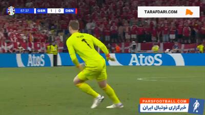 گل جمال موسیالا به دانمارک (آلمان 2-0 دانمارک) - پارس فوتبال | خبرگزاری فوتبال ایران | ParsFootball