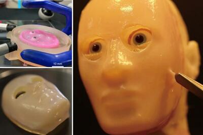 ربات انسان‌ نمای ژاپنی با پوست واقعی از بافت زنده را ببنید + ویدیو