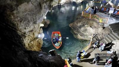 بیش از ۶۱ هزار گردشگر از غار آبی سهولان مهاباد بازدید کردند