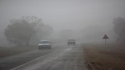 ارتفاعات شهرستان طارم مه آلود است