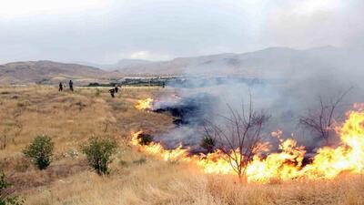 امکان آتش سوزی در عرصه‌های طبیعی با توجه به گرمای هوا
