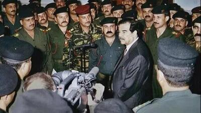 صدام پس از عملیات خیبر به خبرنگاران چه گفت؟