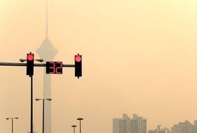 هوای پایتخت ناسالم برای گروه‌های حساس/ وضعیت قرمز در ۳ نقطه از تهران