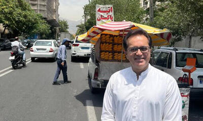 پیام سفیر پاکستان پس از خرید انبه در تهران