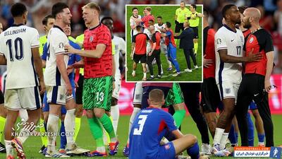 درگیری شدید در پایان بازی؛ چرا ستاره با سرمربی حریف به‌شدت درگیر شد؟ +تصاویر - پارس فوتبال | خبرگزاری فوتبال ایران | ParsFootball
