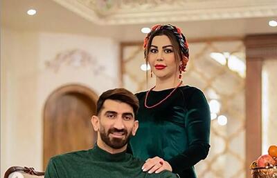 عکس تابستانی علیرضا بیرانوند و همسرش در استخر ویلای شان+عکس