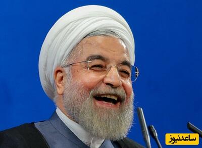 جوک تعریف کردن حسن روحانی در بین همشهریانش که بطور زنده از تلویزیون پخش شد+ویدیو/ خنده های حضار با لطیفه رئیس جمهور سابق
