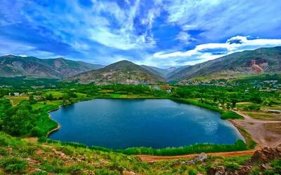 این دریاچه، بهشت بکر قزوین است (+عکس)