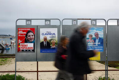 کناره‌گیری ۲۰۰ نامزد انتخابات فرانسه برای سد کردن راه پیروزی راستگرایان