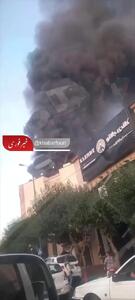 فیلم آتش سوزی هولناک در شمال تهران