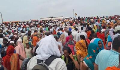 فاجعه در هند: کشته‌شدن  ۱۰۰ نفر در یک جشن مذهبی