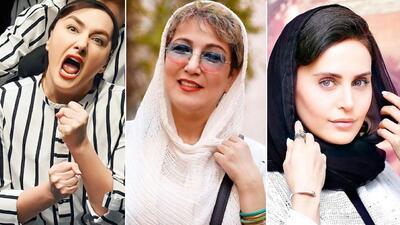8 بازیگر زن جذاب سینمای ایران که خود را کچل کردند+ تصاویر قبل و بعد