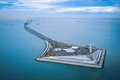 پل-تونل دریایی چین رکوردهای جهانی را شکست | تک ناک