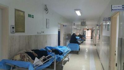 رنجش بیماران بیمارستان شهید مصطفی خمینی طبس از خرابی سیستم سرمایشی + تصویر