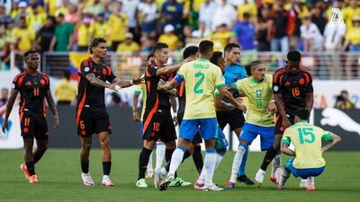 خلاصه بازی برزیل - کلمبیا