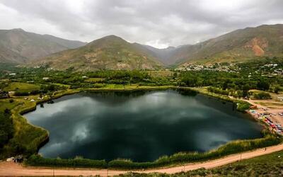 (تصاویر) این دریاچه، بهشت بکر قزوین است