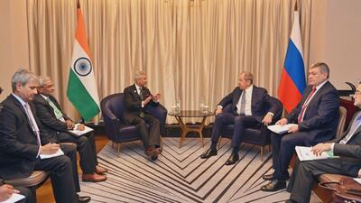 جنگ اوکراین؛ موضوع گفت‌وگوی وزیر امور خارجه هند با سرگئی لاوروف